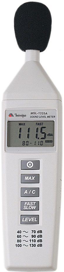 Decibelímetro MSL 1325A Minipa